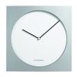 Wanduhr 319 Jakob Jensen silber/wei�