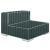 MERCY Gartenm�bel Mittelelement braun / natur