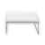 PIZZO Couchtisch wei� Nr 1, BxHxT: 60x40x60 cm