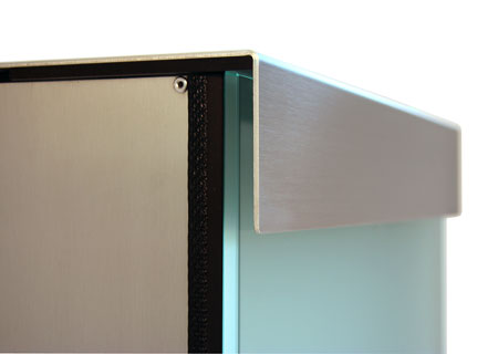 Glasnost Briefkasten Detail Glas