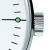 Max Bill Chronoscope Strichblatt wei� / Lederarmband schwarz