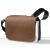 Segeltuchtasche Barkasse Mini Leder braun