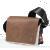 Segeltuchtasche Jolle Mini Leder Rehkitz braun