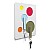 Clote Schl�sselbrett (SL8) silberfarben