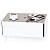 Charge-Box Kabelbox wei�/Filz grau