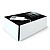Charge-Box Kabelbox wei�/Filz schwarz