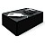 Charge-Box Kabelbox schwarz/Filz grau