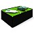 Charge-Box Kabelbox schwarz/Filz gr�n