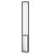 KUBUS Stehleuchte 135 Aluminium matt