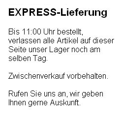 Menu Design Express-Lieferung