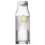 Wasserkaraffe mit wei�em Deckel, 1 L