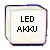 Leuchtw�rfel Cube LED PRO Accu Multicolor