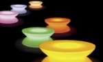 Lounge Leuchttisch LED PRO Accu Multicolor, Hersteller moree, Design von moree