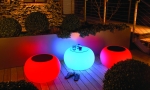 BUBBLE Leuchthocker mit LED-Beleuchtung, Hersteller moree, Design von moree