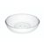 DROP Glasschale klein � 25 cm wei�