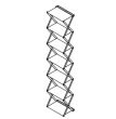 STRETCH Magazin-Regal und B�cher-Regal Aluminium