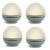 Lightball Windlicht 4er-Set