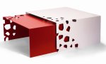 MAKRAME Kaffeetisch 2er-Set, Hersteller PULPO PRODUCTS, Design von Diego de Conca
