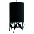 CHILP CHAT Pendelleuchte schwarz