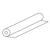 GROWING TABLE Zeichenrolle wei�es Papier