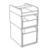 GROWING TABLE Stapelcontainer wei�