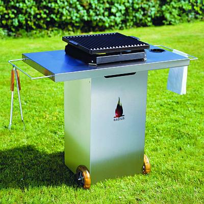 Grill Edelstahl Gasbefeuerung