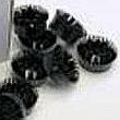 B�rsten f�r Fu�matte feet-back II, 64 St�ck schwarz