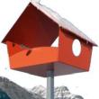 Vogelhaus Piep Show XXL orange