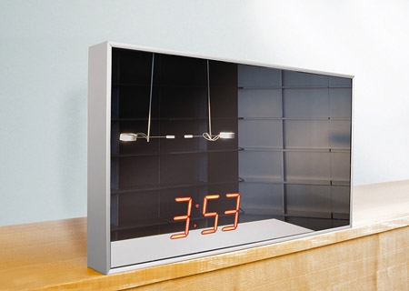 LED Uhr Radius