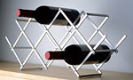 Weinrack Alu, Hersteller Radius Design, Design von Petra Janssen-Karsten