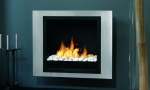 BIO FLAME TRENTO Edelstahl Wandkamin