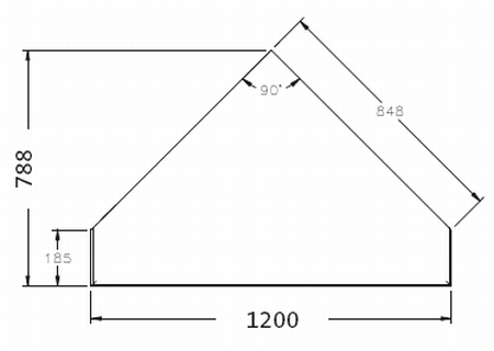 BIO FLAME KOS CORNER Eckkamin