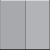 SCHNELLER RAUM Raumteiler klein RAL 9006 wei�aluminium / Stoff hellgrau