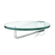 Frisbi Wandgarderobe Glas/chrom