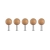 DOTS Garderobenhaken Eiche natur ge�lt