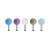 DOTS Garderobenhaken 5er Set ICECREAM