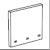 LOGO Garderobe Element 3304 mit 3 Haken Basisfarbe