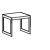 NUXO Hocker / Beistelltisch Basisfarbe