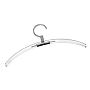 Sch�nbuch Kleiderb�gel 0130 4-er-Set Acryl durchsichtig