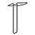 PIPE Wandgarderobe Basisfarben / chrom gl�nzend