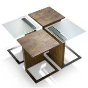 ST-GOA Beistelltische, Hersteller Signet Wohnm�bel, Design von Signet Wohnm�bel