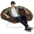 BULL�S NEST Loungesessel Braun Grau