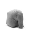 Elefant CARL Kindersitzsack aus Happy Zoo, hellgrau