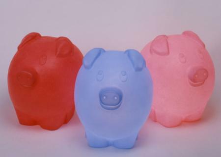 PEGGY Schwein beleuchtet, div. Farben