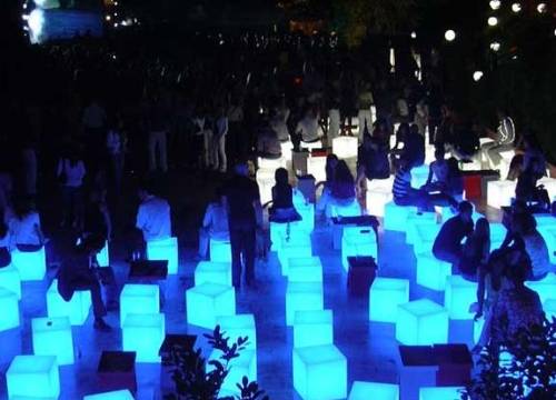 CUBO Leuchtw�rfel Outdoor / Indoor