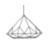 BIJOUX Diamantleuchte H�ngeleuchte � 60 wei�