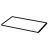 Glasplatte DESK f�r JUMBO Bar oben