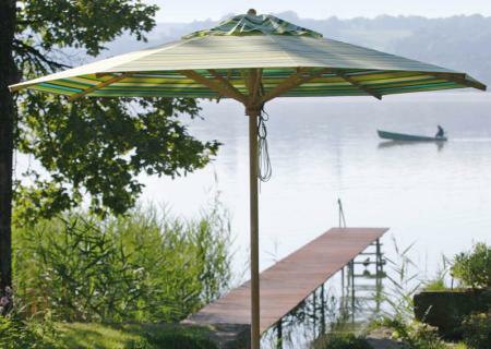 Klassiker Sonnenschirm Weish�upl Stoff spring