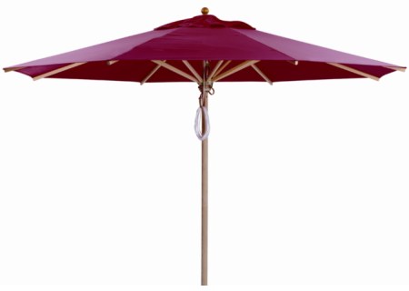 Klassiker Sonnenschirm Weish�upl - in Rot