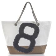 Carla Tasche hellbraun, Nr. 8 grau Carla Tasche hellbraun, Nr. 8 grau